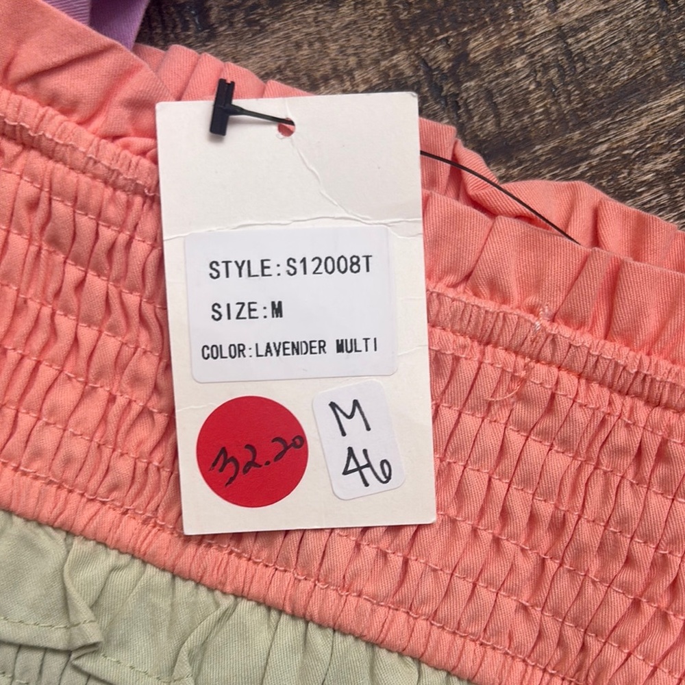 Multicolor Ruffle Tank Top - Picture 3 of 4